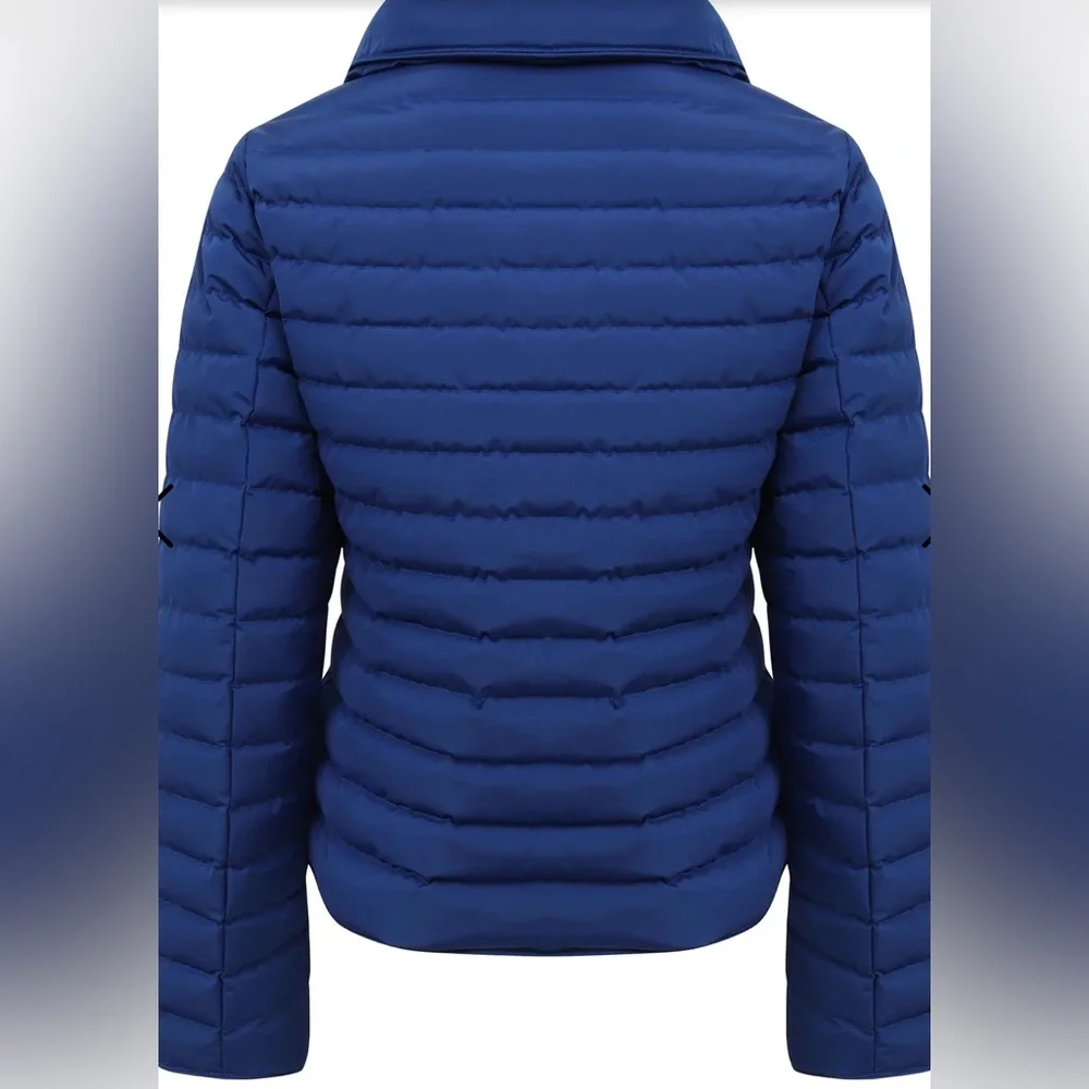 HONEY FUNNEL NECK QUILTED JACKET IN MAZARINE BLUE - TOKYO LAUNDRY - Picture 3 of 11